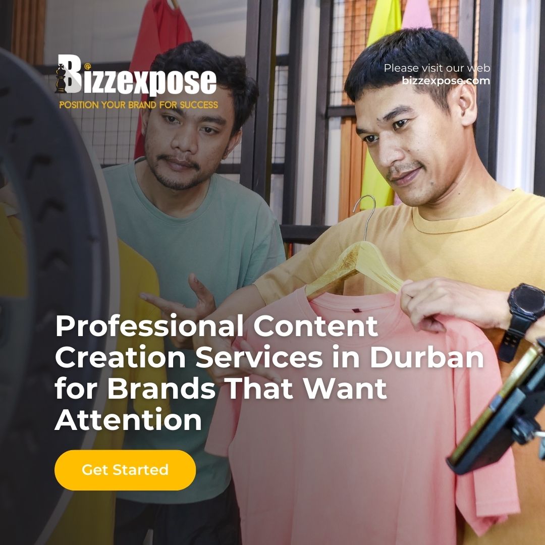 Professional Content Creation Services in Durban for Brands That Want Attention