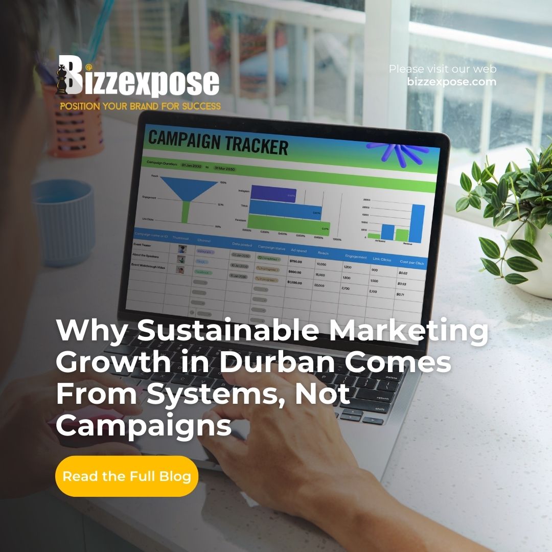 Why Sustainable Marketing Growth in Durban Comes From Systems, Not Campaigns