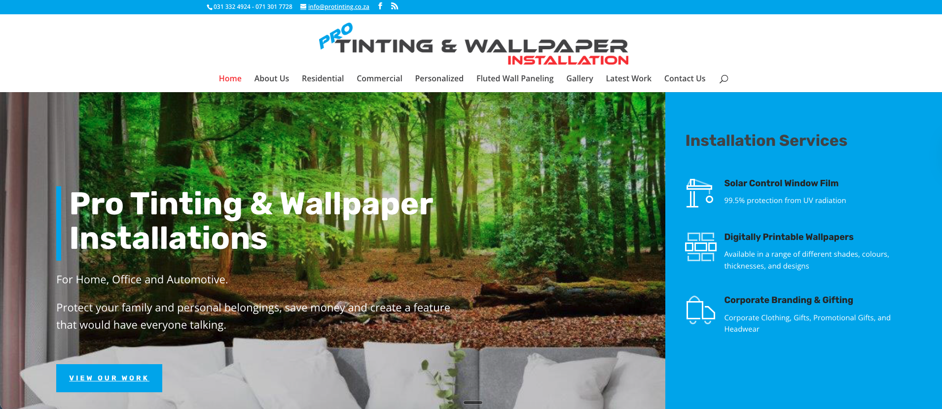 Pro Tinting – Window Film & Signage