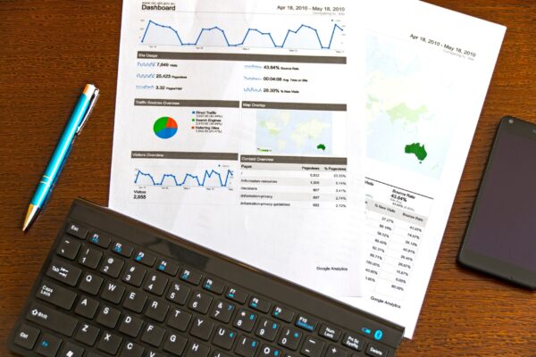 Google analytics dashboard