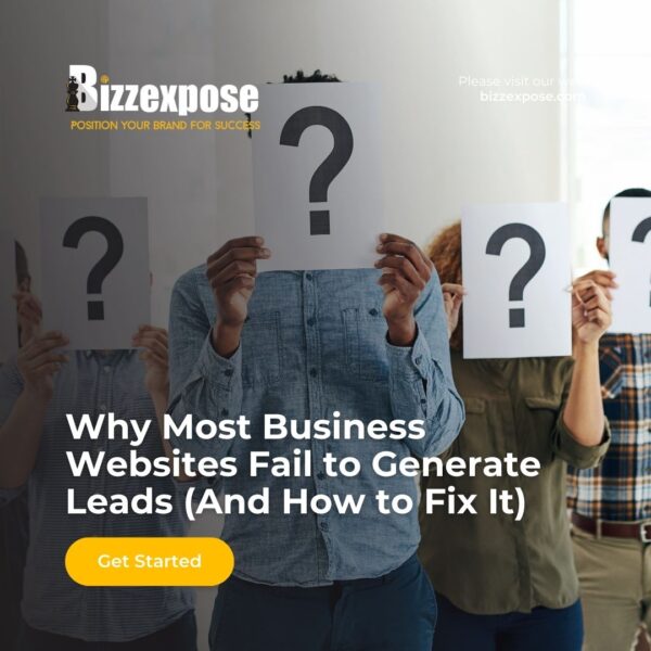 Why Most Business Websites Fail to Generate Leads (And How to Fix It)